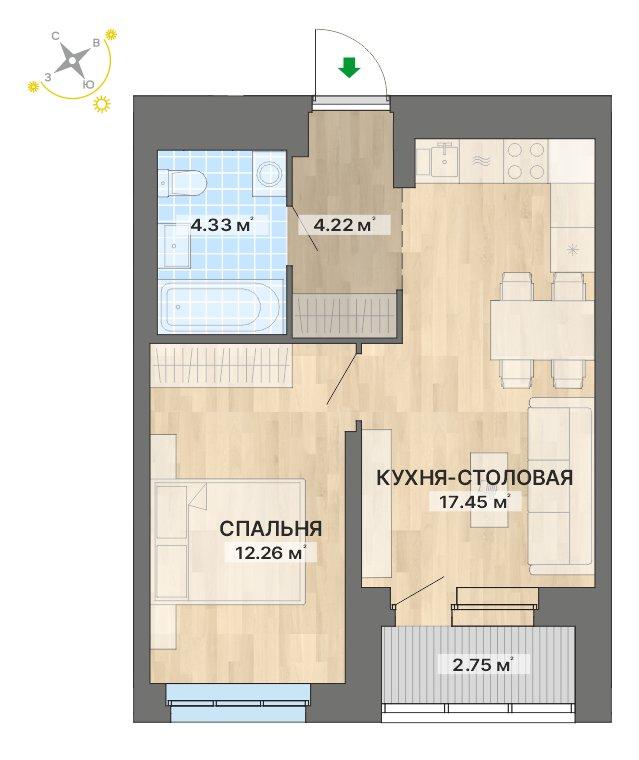квартира.