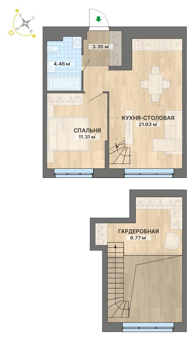 план квартиры.